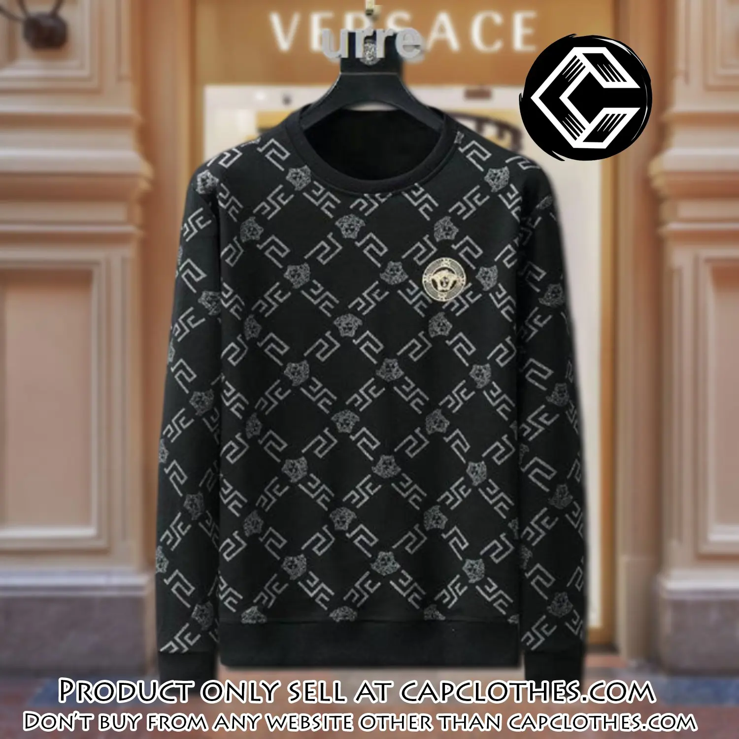 Versace luxury ugly sweater for winter lzu1416 cc0245254